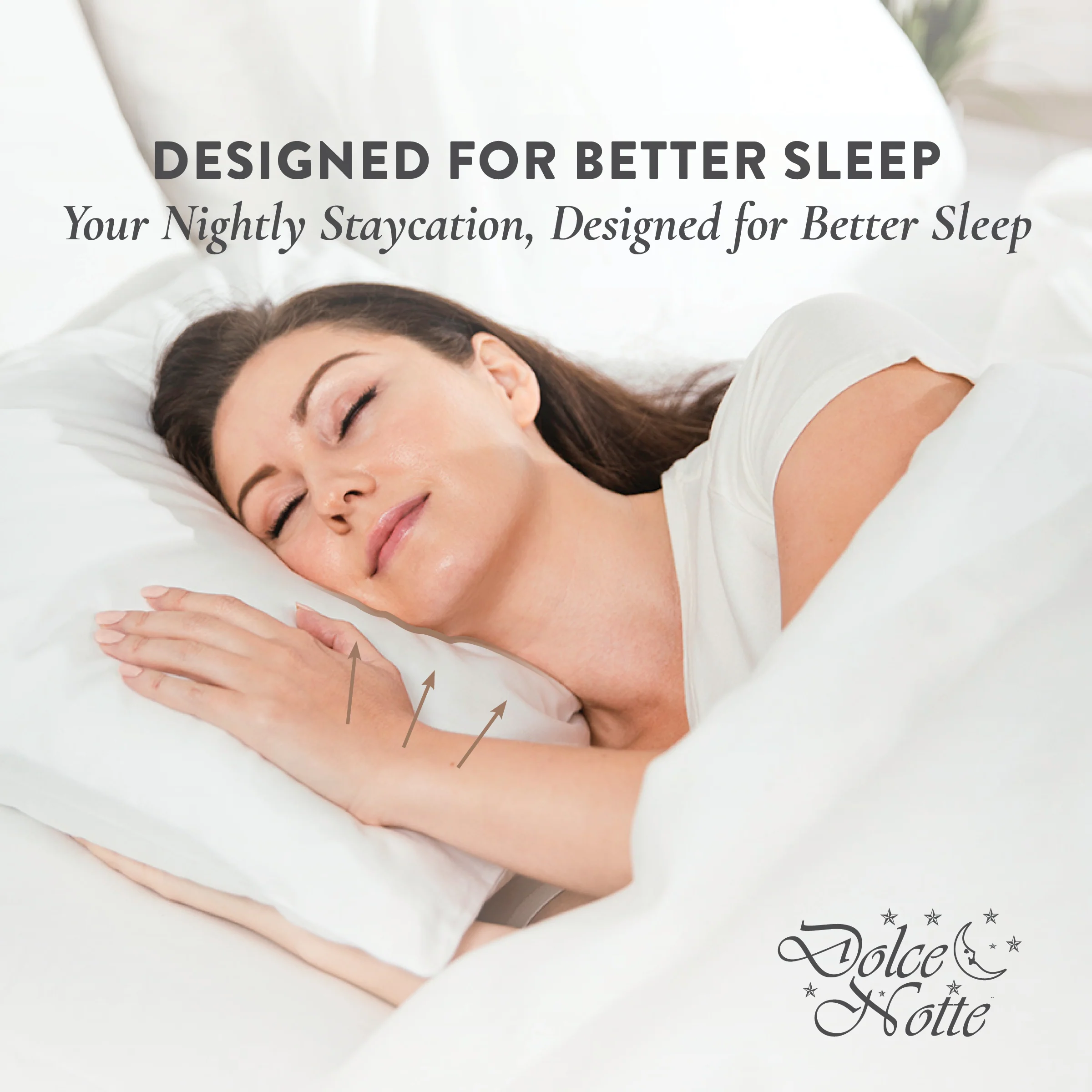 Hotel Dolce Notte Firm Pillow - Image 6